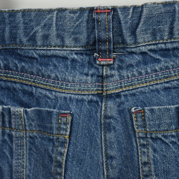 Capri jeans with rainbow bows 4T - Picture 5 of 7